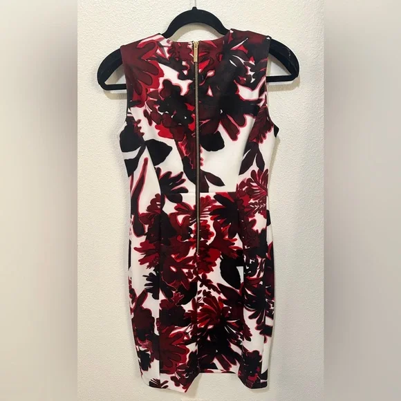 Calvin Klein Floral Sheath Dress - Picture 2 of 3